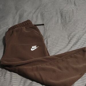 Nike Womenss Chocolate Brown Sweatpants